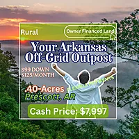 310 Ozan Ave - Affordable Vacant Lot Easy Power Access in Prescott, AR