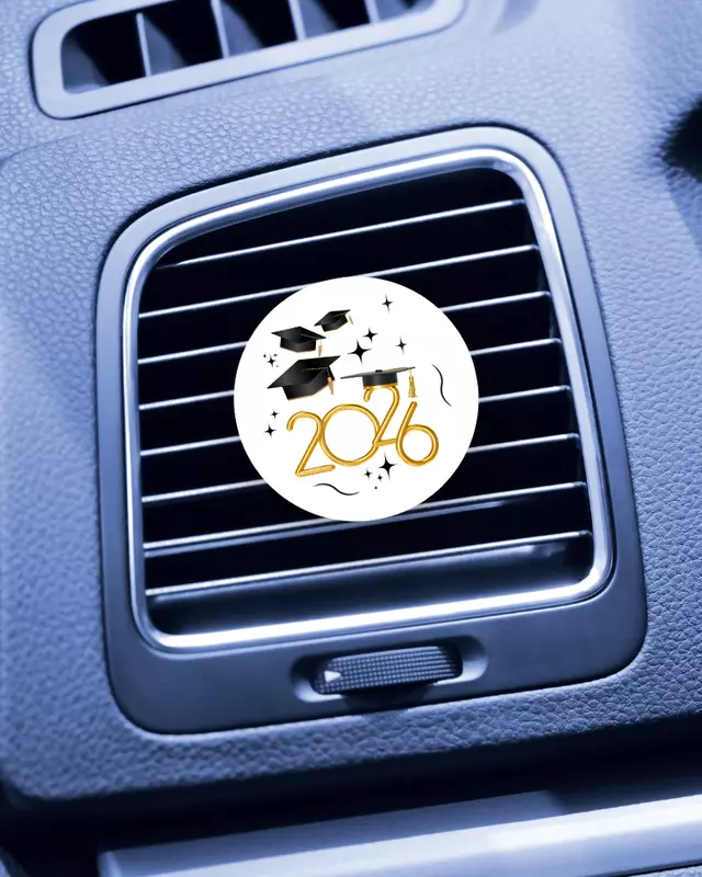 Summit Series Honor graduation air freshener with customizable school colors