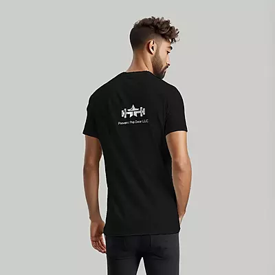 Prevent Pro Gear "Prevent" Graphic Tee - Premium Cotton Crewneck - Back Logo