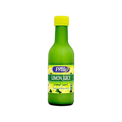 10574 Pride Lemon Juice Pet 250g X 12