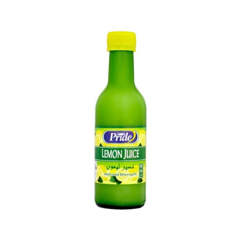 10574 Pride Lemon Juice Pet 250g X 12