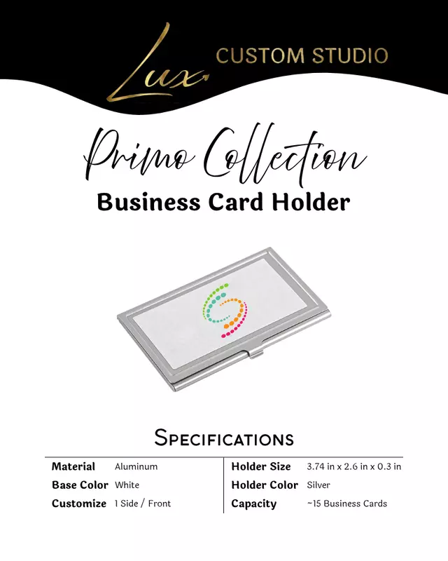 Primo Collection Business Card Holder