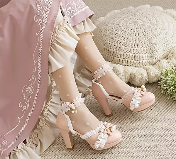 Princess-Style High Heels