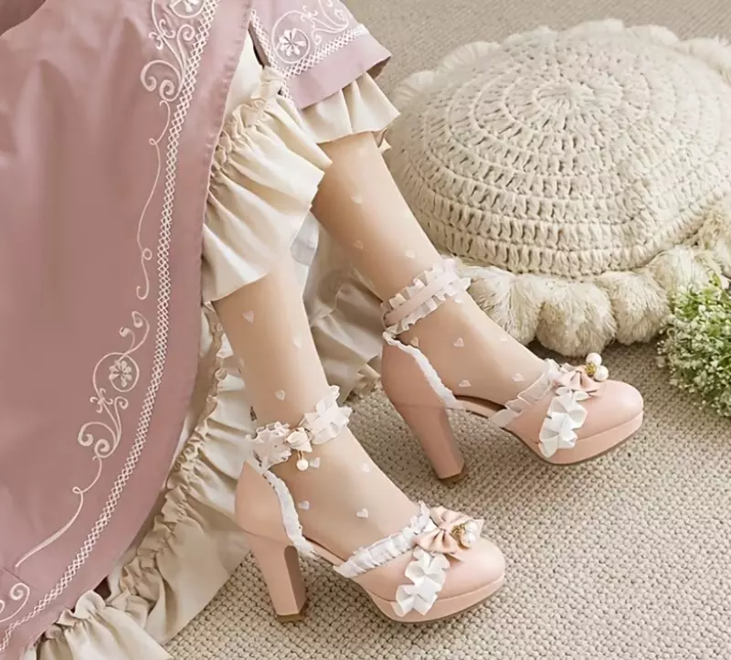 Princess-Style High Heels