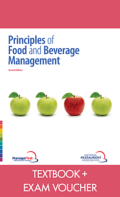 Principles of Food and Beverage Management with Exam Voucher, 2E