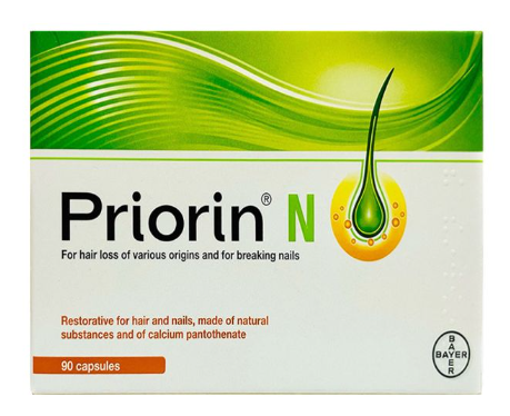 Priorin N Capsules for Hair Loss Capsules 90's