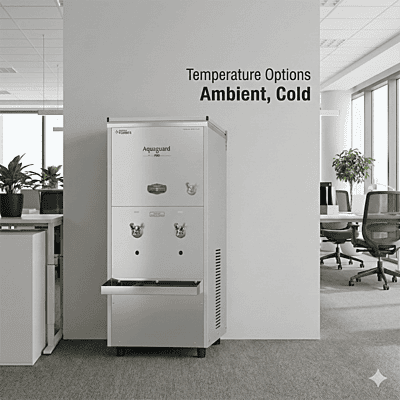 Aquaguard Pro Pure Chill 80 SS UV+CUZN commercial water purifier with stainless steel body. Aquaguard Pro Pure Chill 80 SS UV+CUZN commercial water purifier with stainless steel body.