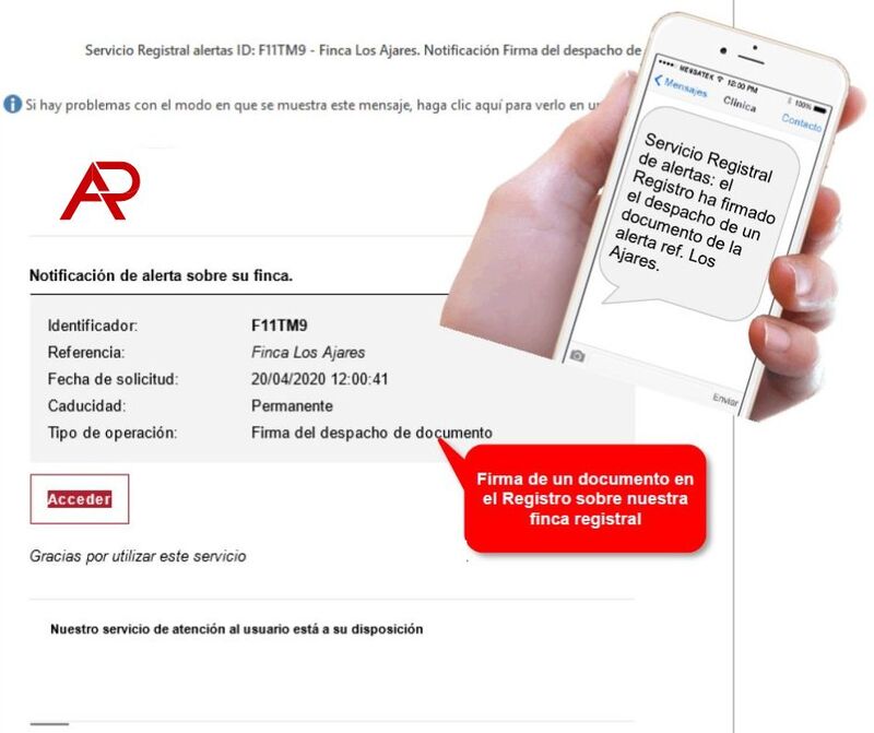 Alertas al titular Alertas al titular