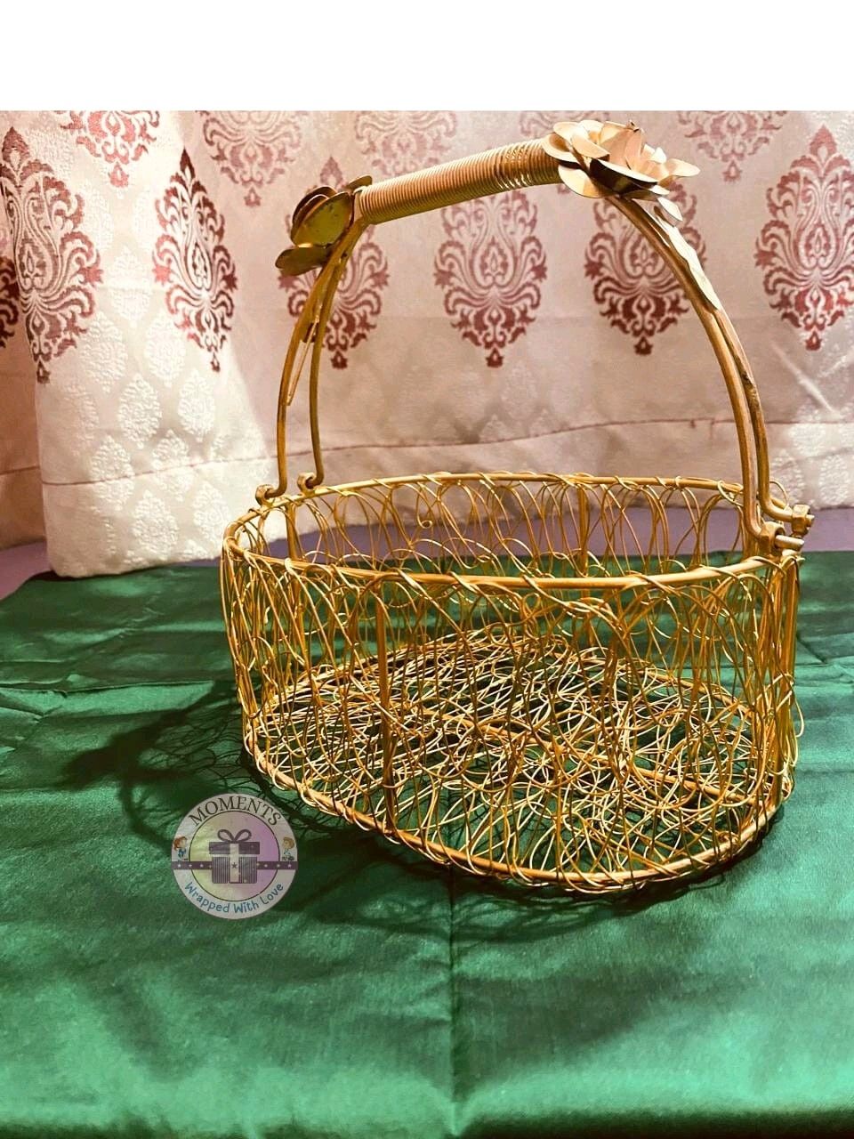 Golden Mesh Basket