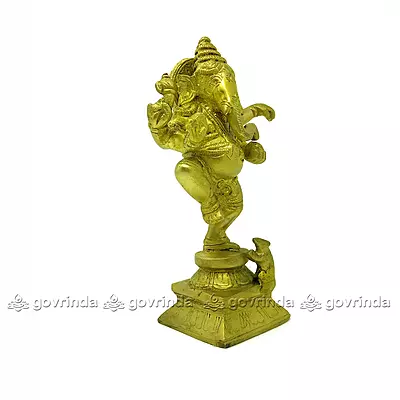 Lord Ganesha Idol for Home | 6.5 inch | Ganesh Murti | Unique Design for Desk, Car, and Home Decor