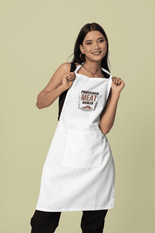Professional Meat Handler Embroidered Apron