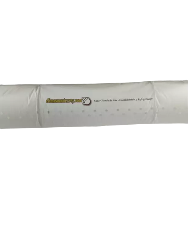 Suministro de Ducto textil, marca DTI, 100% lavable, hecho a base de poliéster DTI-Poly 4 (125 g/m²), color Blanco