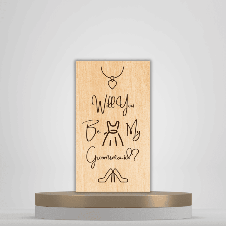 Groom's Side Proposal Cards