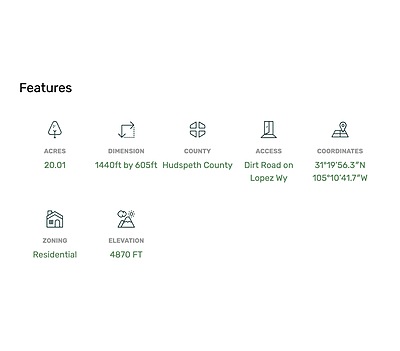 Lopez Way - Affordable Vacant Lot in Sierra Blanca, TX