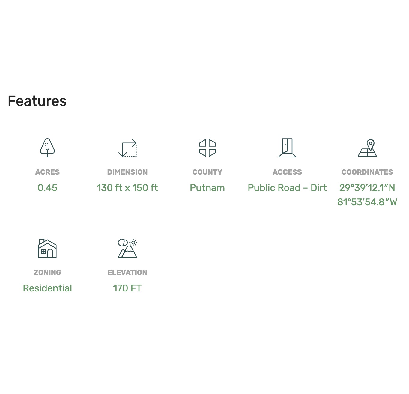 368 SE 10th Street - Affordable .45 Acre Lot in Interlachen