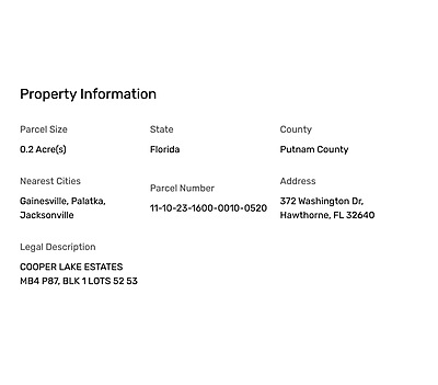 372 Washington Drive - Affordable .20 Acre Vacant Lot in Hawthorne