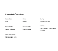 13161 Joyce Drive - Affordable .25 Acre Vacant Lot in Punta Gorda
