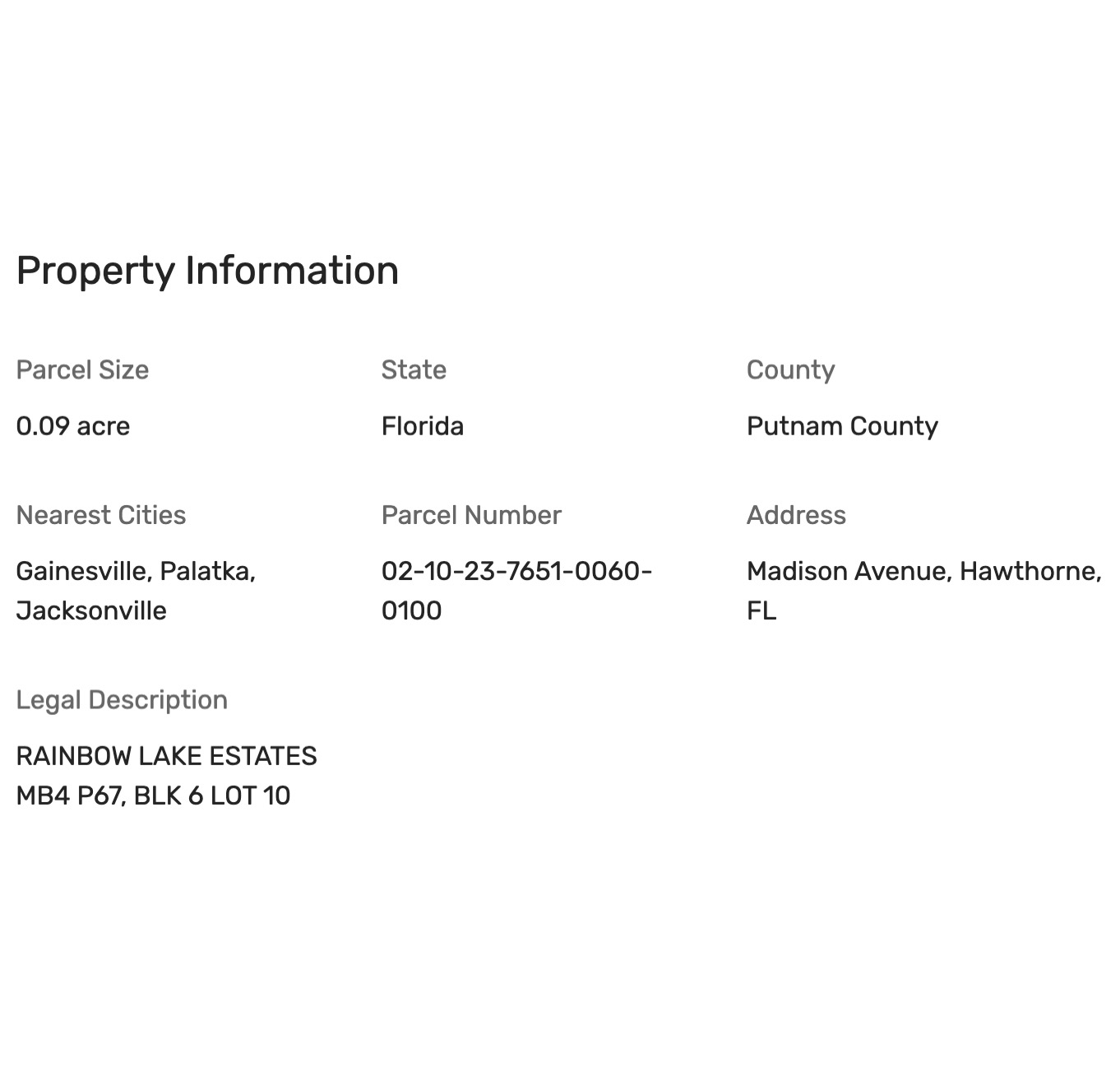 Unnamed Madison Avenue - Affordable Vacant  .09 Acre Lot in Hawthorne