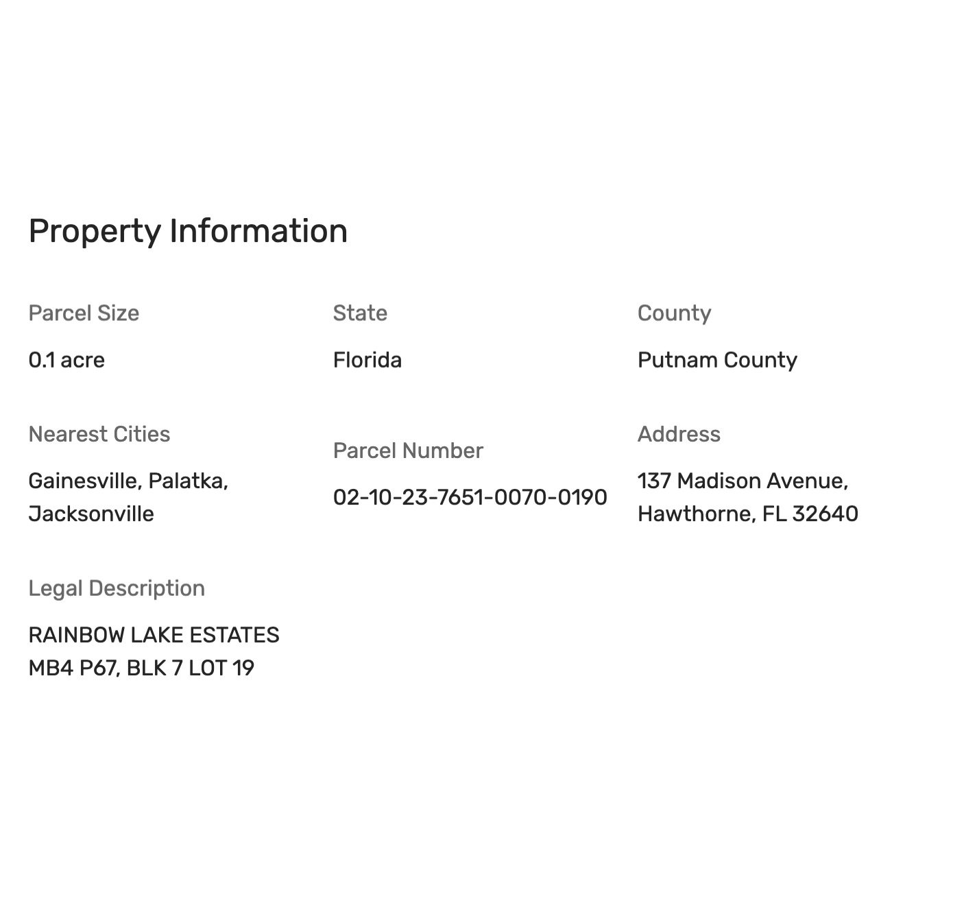 137 Madison Avenue - Affordable Vacant .10 Acres Lot in Hawthorne