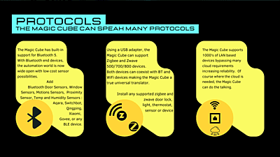 Magic Cube Aura | Home Automation Gateway (Nice, Control4, Savant, Elan) Magic Cube Aura | Home Automation Gateway (Nice, Control4, Savant, Elan)