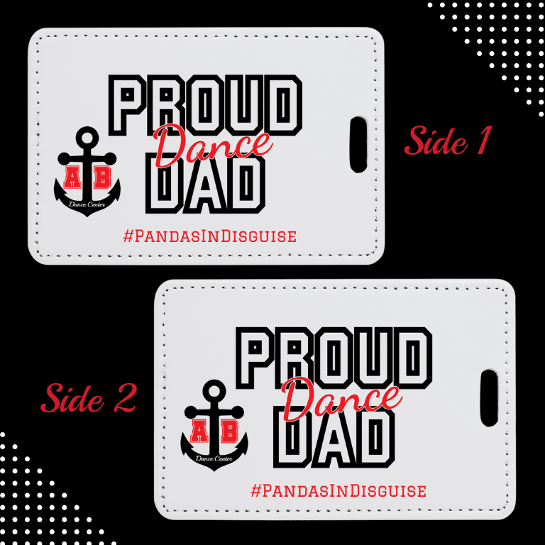ABDC Proud Parent Luggage Tag