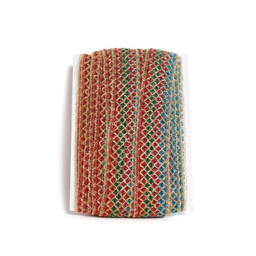 Millare # 13-7524 Multicolor Rollo X 25 Yardas Millare # 13-7524 Multicolor Rollo X 25 Yardas