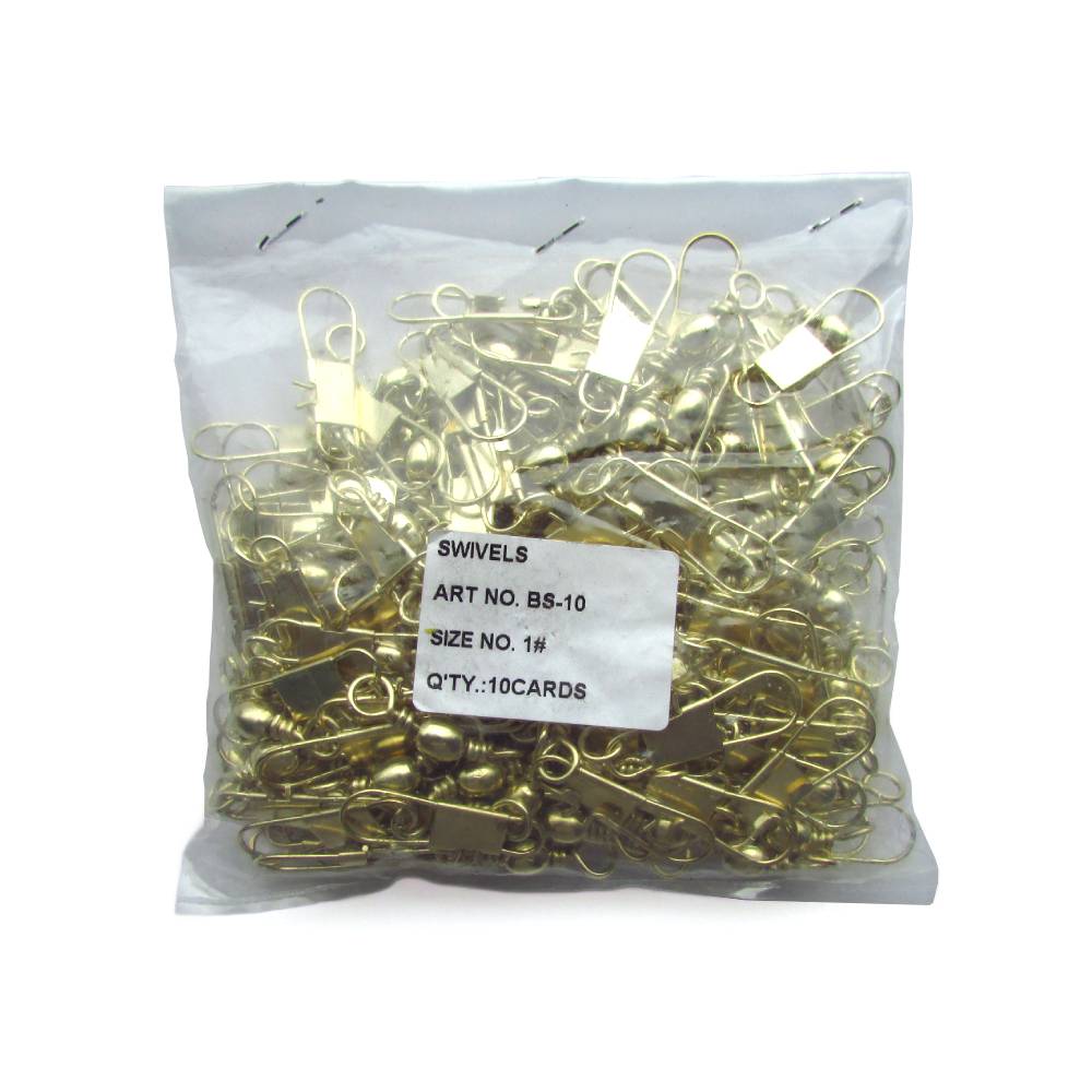 Giradores Para Pesca No 1 Paquete X 100 Unidades Giradores Para Pesca No 1 Paquete X 100 Unidades