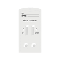 Prueba para detección cualitativa de Vibrio Cholerea O1 y O139, en heces humanas - Caja con 10 piezas - Certum