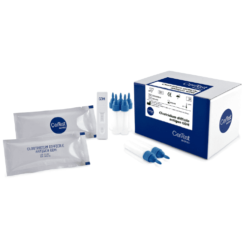 Prueba de Clostridum difficile Ag-GDH - Caja con 20 piezas - CerTest