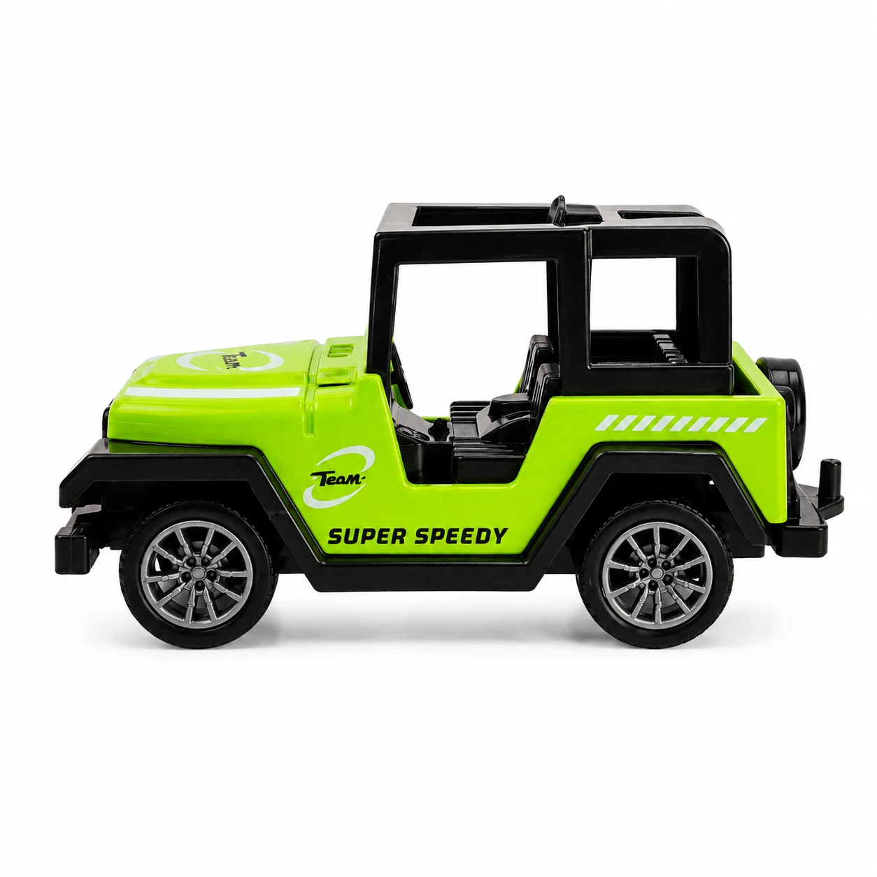 Die cast Metal Pull Back Sports Toy Jeep - Green