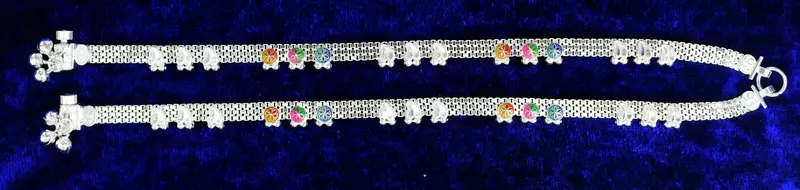 Pure Silver Anklets Online