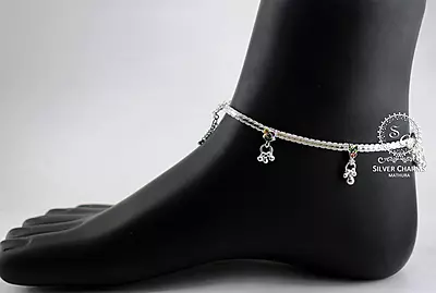 Pure Silver Anklets Bulk Supply