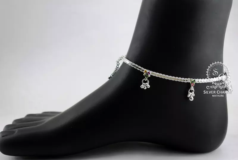 Pure Silver Anklets Bulk Supply