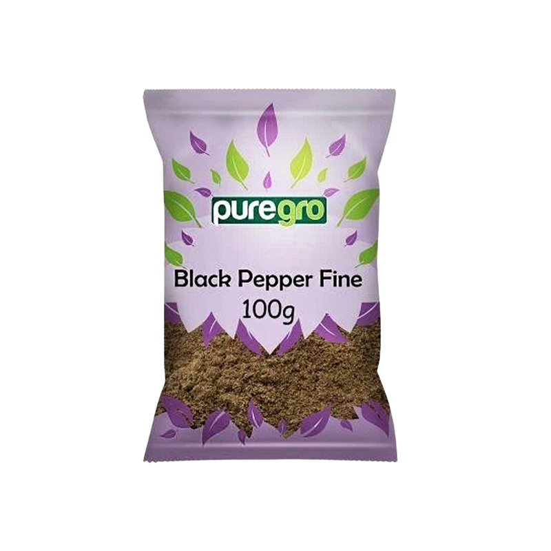 25878 Puregro Black Pepper Ground 100g X 10