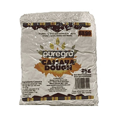26296 Puregro Cassava Dough 2 Kg X 5