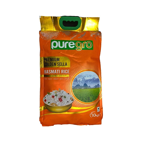 10661     Puregro Golden Sella Basmati Rice 10kg
