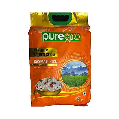 10660 Puregro Golden Sella Basmati Rice 5kg