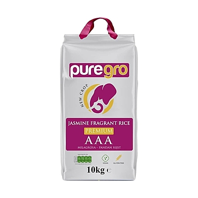 10360 Puregro Jasmine Fragrant Rice (Premium) 10kg