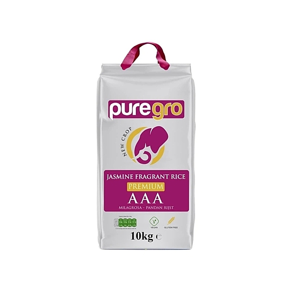 10360     Puregro Jasmine Fragrant Rice (Premium)     10kg