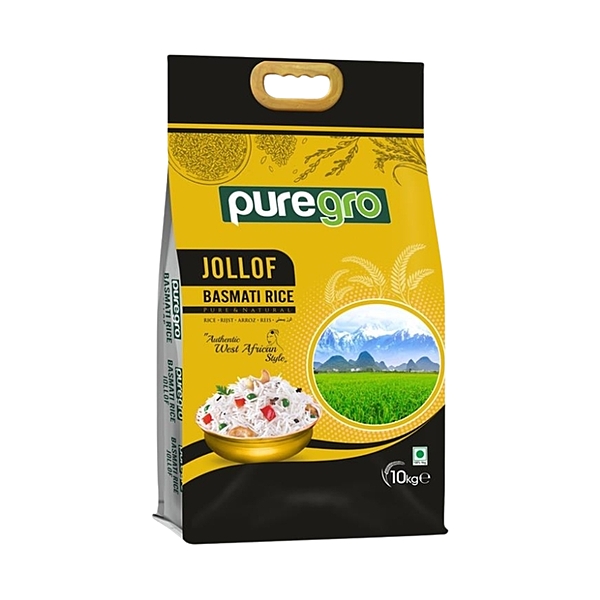 24833  Puregro Jollof Basmati Rice 10kg
