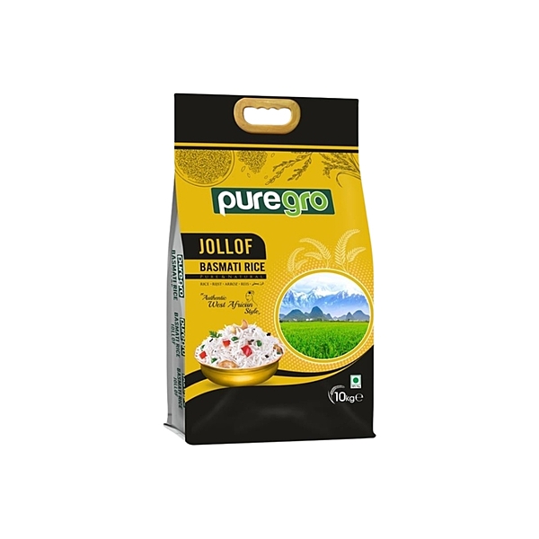 24833  Puregro Jollof Basmati Rice 10kg