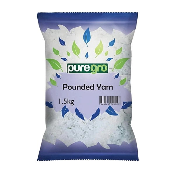 10658     Puregro Pounded Yam 1.5kg X 6
