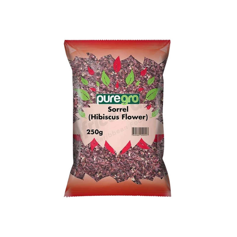 25191 Puregro Sorrel (Hibiscus Flower) 250g X 10