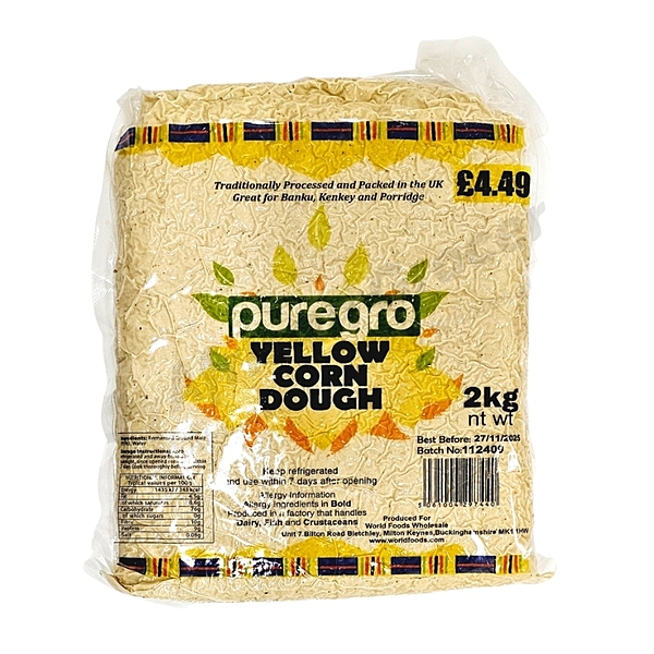 26302     Puregro Yellow Corn Dough 2 Kg X 5