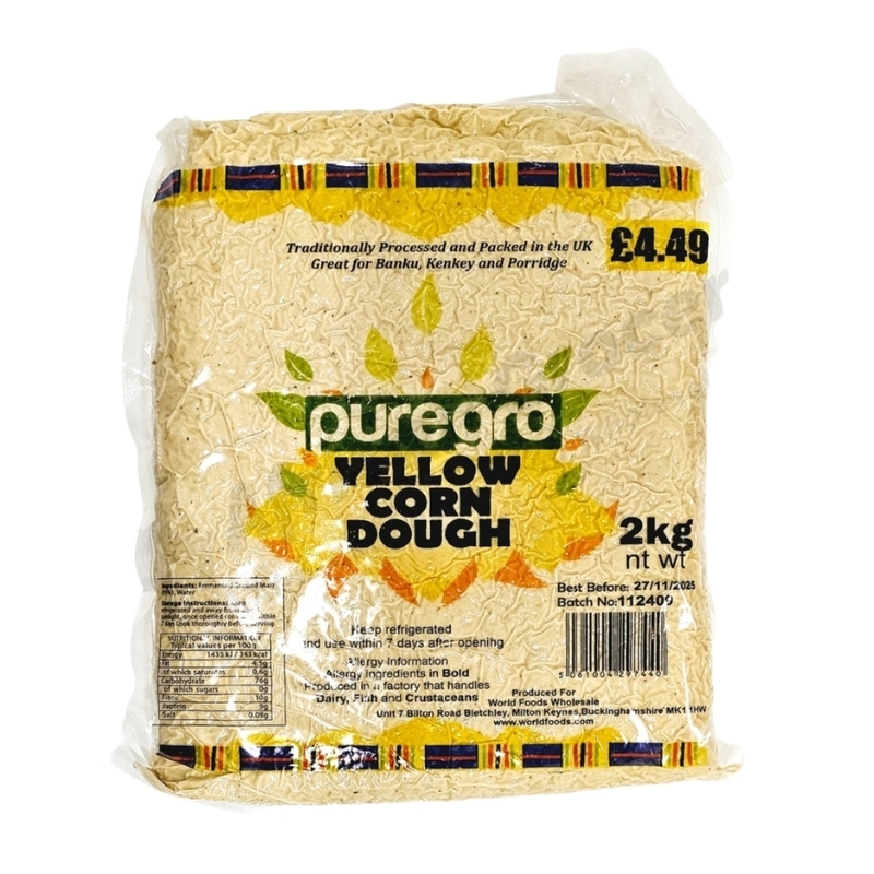 26302     Puregro Yellow Corn Dough 2 Kg X 5