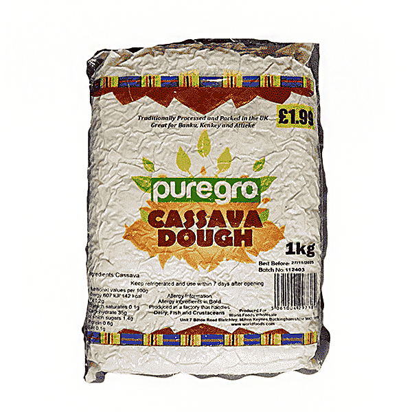 26295     Puregro Cassava Dough 1 Kg X 10