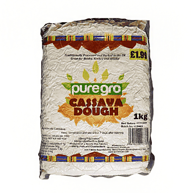 26295 Puregro Cassava Dough 1 Kg X 10