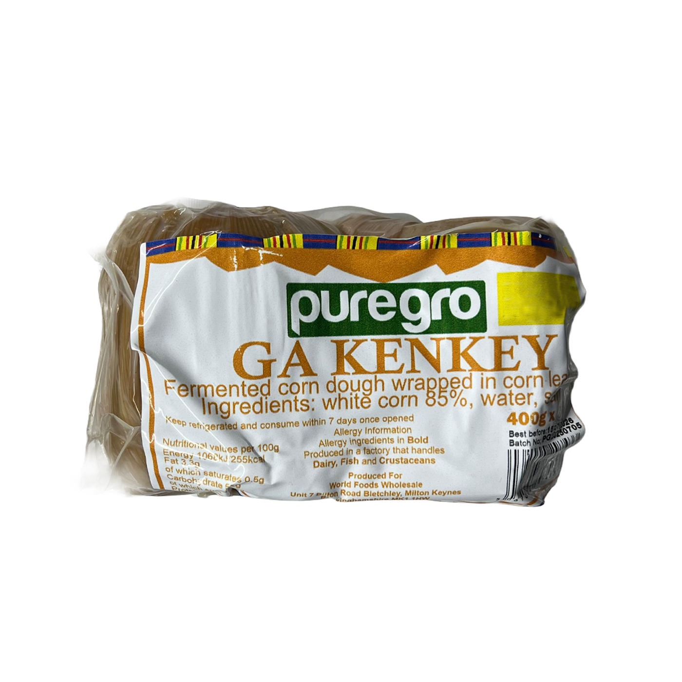 24912     Puregro Ga Kenkey 800g X 10