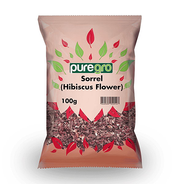 10306     Puregro Sorrel (Hibiscus Flower) 100g X 10
