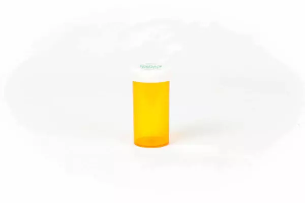 Push & Turn Child Resistant Veterinary Bottles - Amber - 13 dram